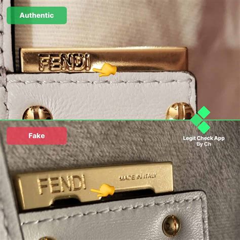 real vs fake fendi purse|genuine fendi handbags.